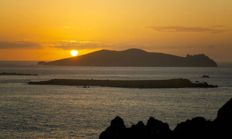 blaskets-at-sunset
