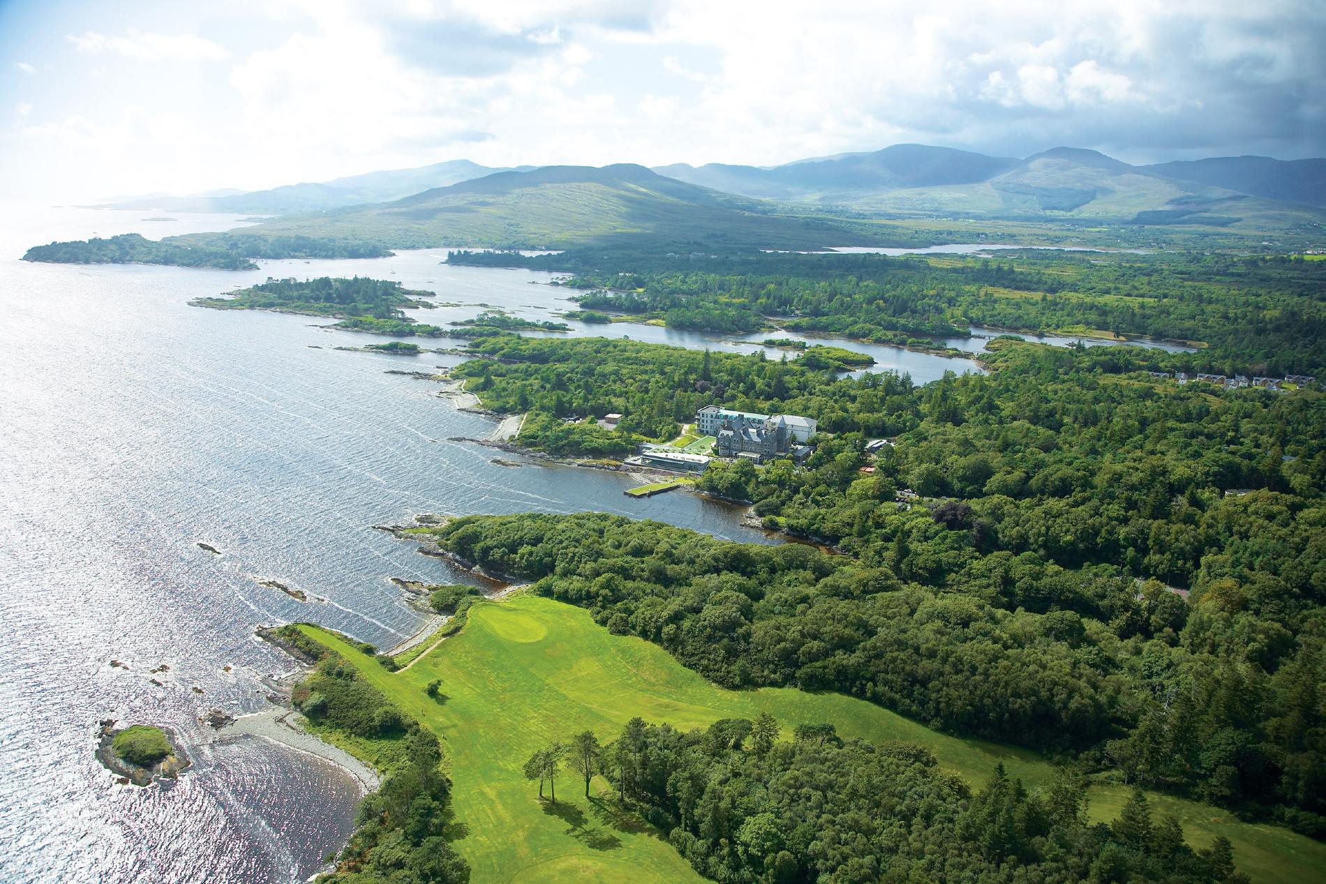 Aerial View Parknasilla Resort