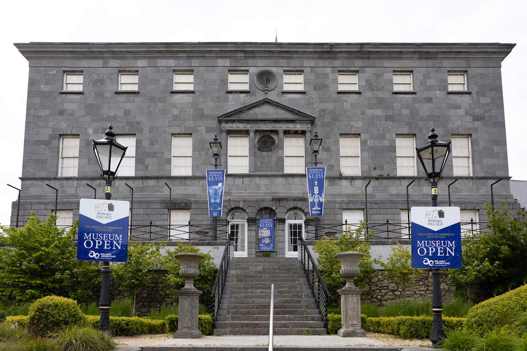 Bishop’s Palace in Waterford, an 18th-century building and museum of Georgian treasures.