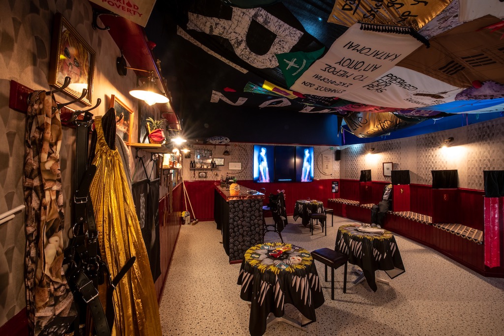 Turner Prize Winning The Array Collective at Galway Arts Centre photo by Garry Jones