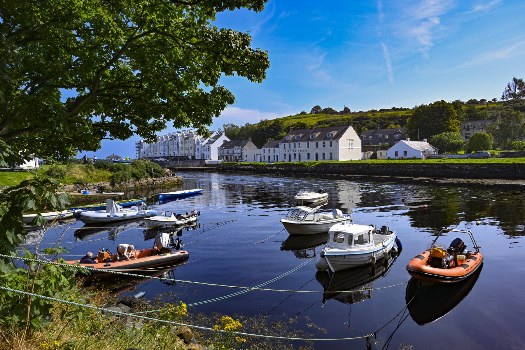 Cushendun Harbour - Larne to Cushendun - Day 2