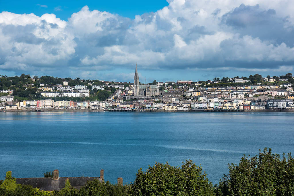 View of Cobh from Spike Island Co Corkwebsize2500x1200px