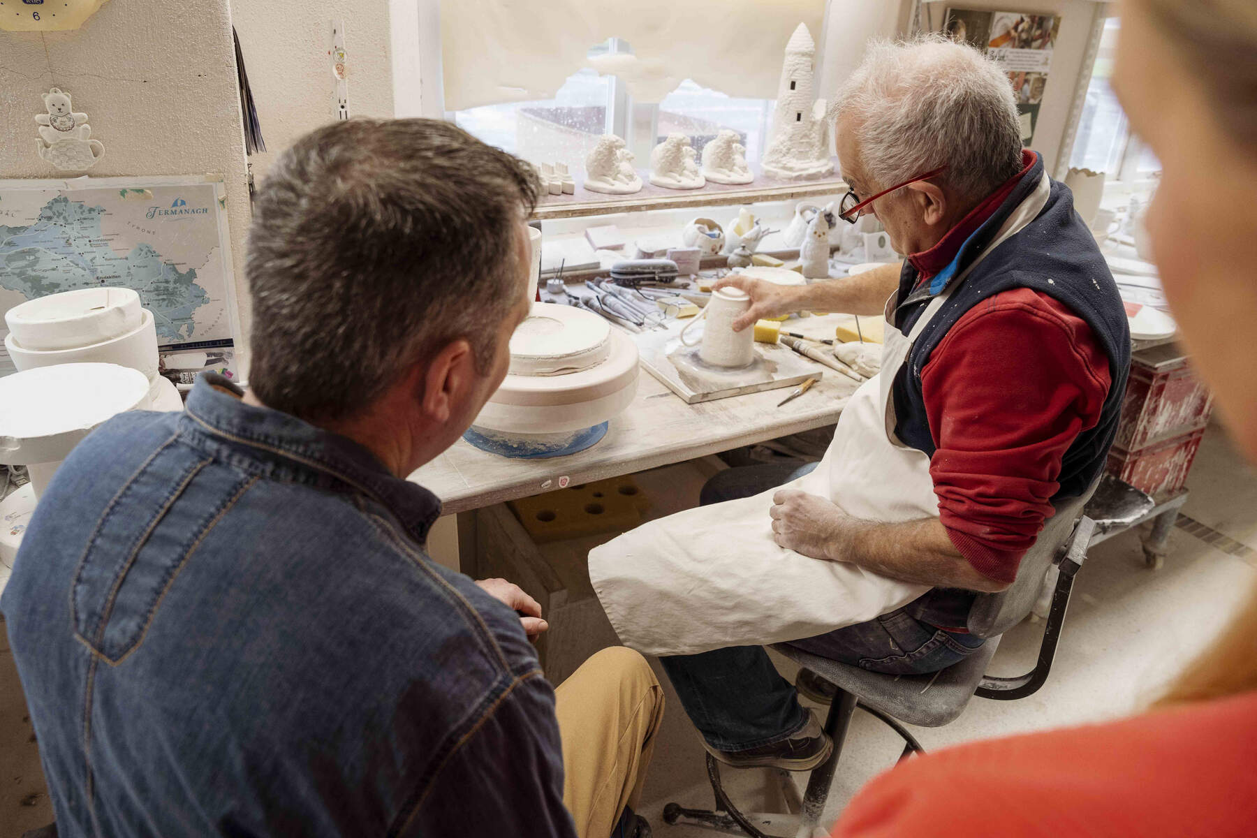 HandsOn Belleek Pottery experience Co Fermanagh Embrace a Giant Spirit travel trade only experience
