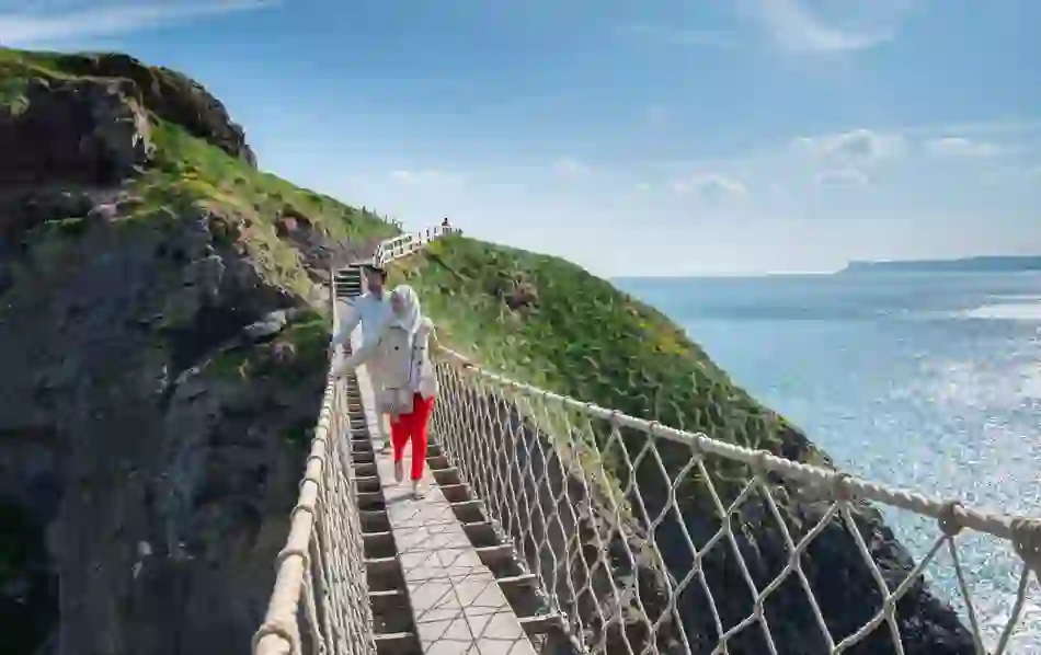 Carrick-a-Rede rope bridge, County Antrim