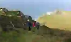 hikers-on-valentia-island