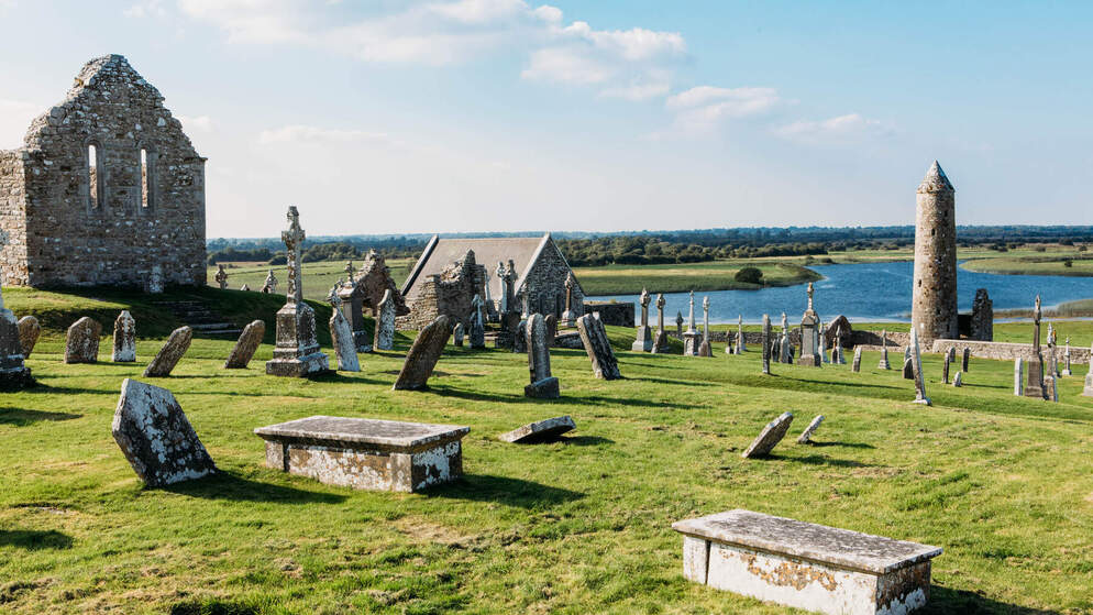 Clonmacnoise Graveyard