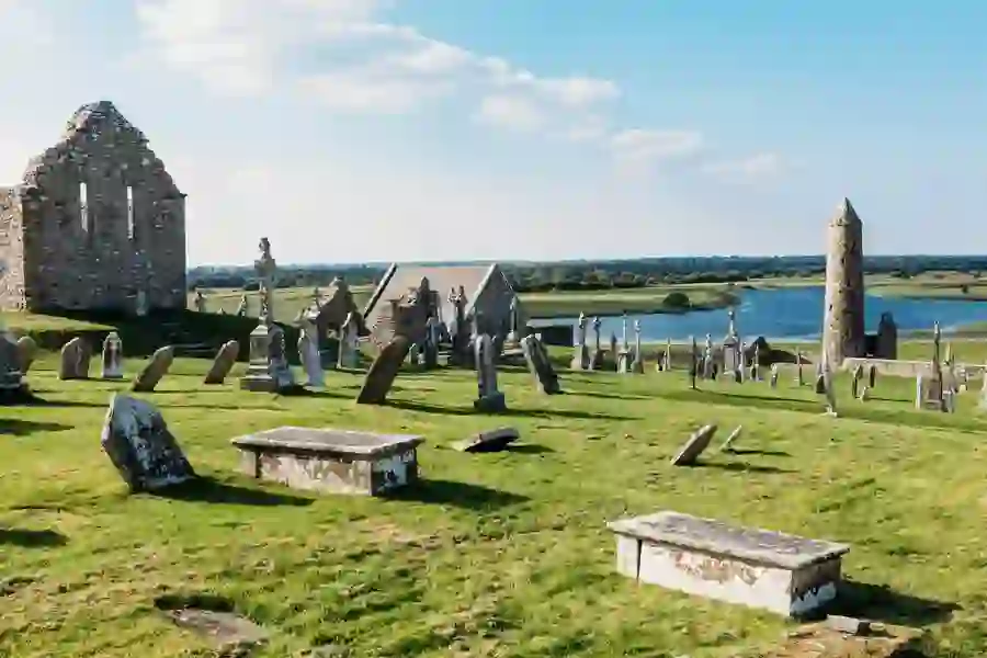 Clonmacnoise Graveyard