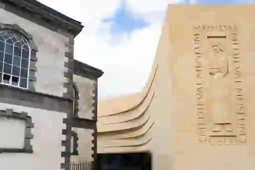 Exterior of the Medieval Museum in Waterford City.
