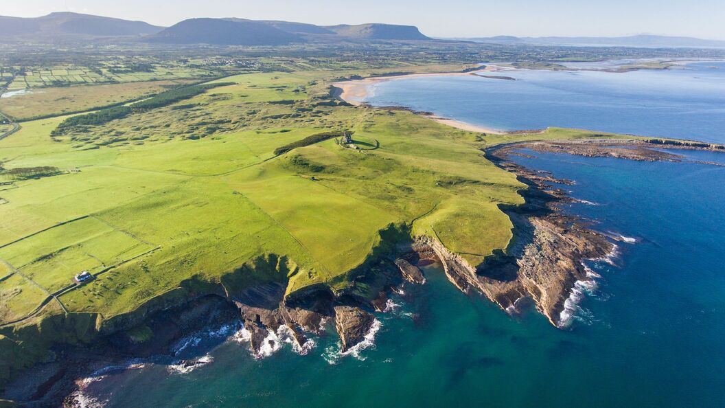 classiebawn-castle-sligo-aerial