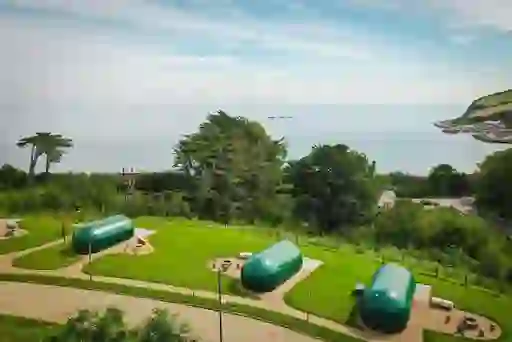 Glenarm Castle pods, County Antrim