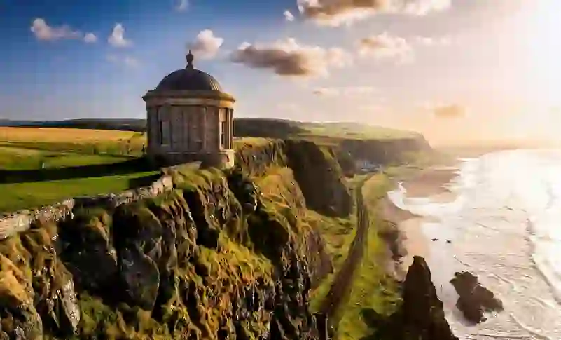 Mussenden Temple  Downhill Beach 2Co Londonderrycollage