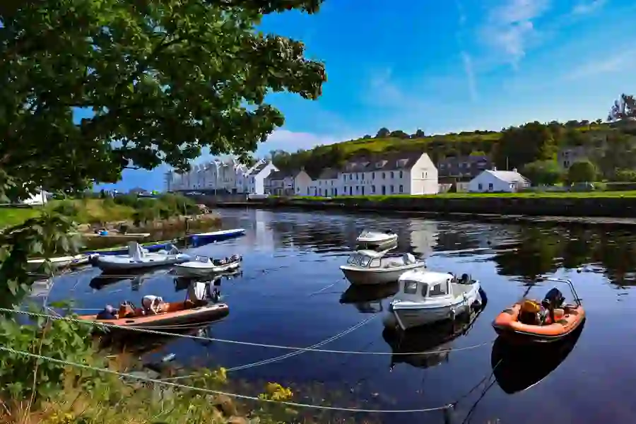 Cushendun Harbour - Larne to Cushendun - Day 2