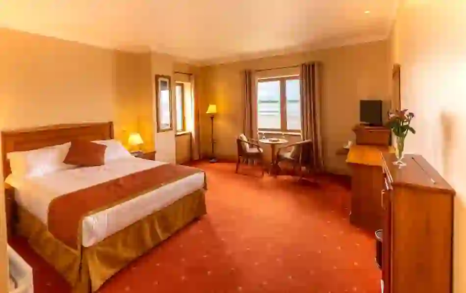 Spacious sea-view room at Waterfront House, County Sligo.