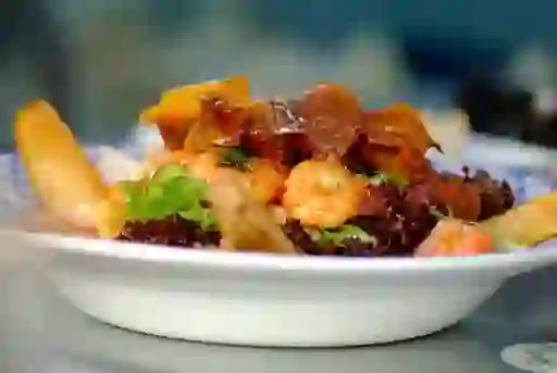 Seafood dish served at Kinsale Gourmet Festival, County Cork.