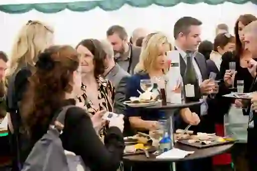 Crowds at Galway International Oyster and Seafood Festival, County Galway.