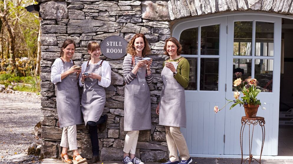 burren-perfumery-staff-in-front-of-stillroom